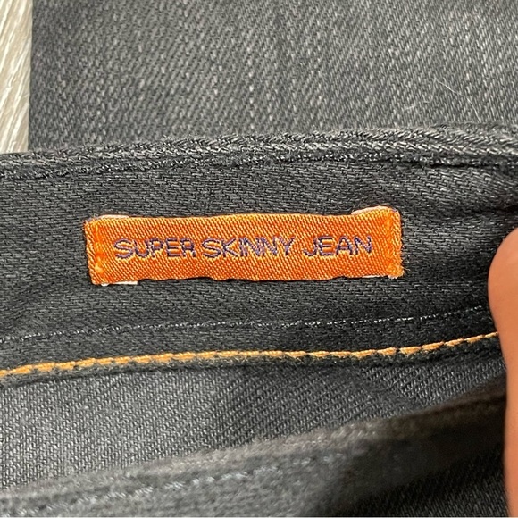 TORY BURCH Women’s Super Skinny Jeans Long Size 27 inseam:34.5” Black - Picture 10 of 15